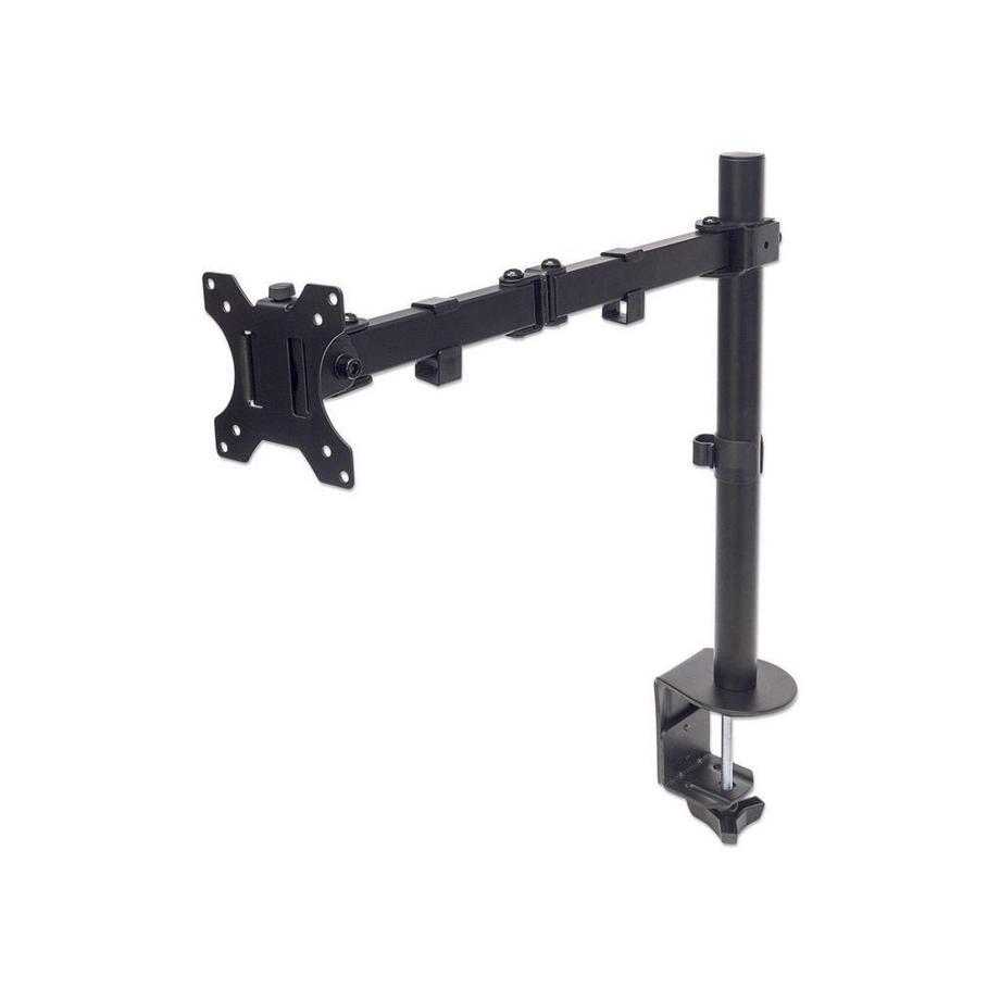 Manhattan  Tischhalterung mit Monitorarm für ein Display, Für ein Display von 13" bis 32" und bis zu 8 kg, zweifach schwenkbar, 