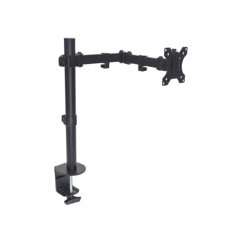 Manhattan  Tischhalterung mit Monitorarm für ein Display, Für ein Display von 13" bis 32" und bis zu 8 kg, zweifach schwenkbar, 