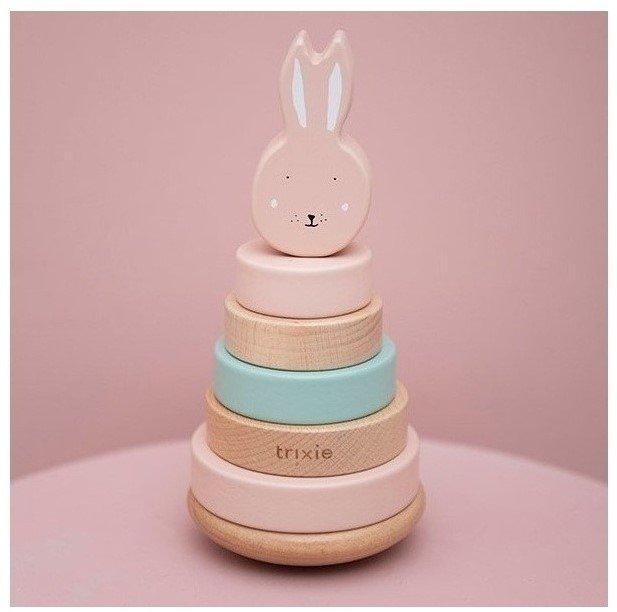 Image of Holz Stapelturm Mrs. Rabbit