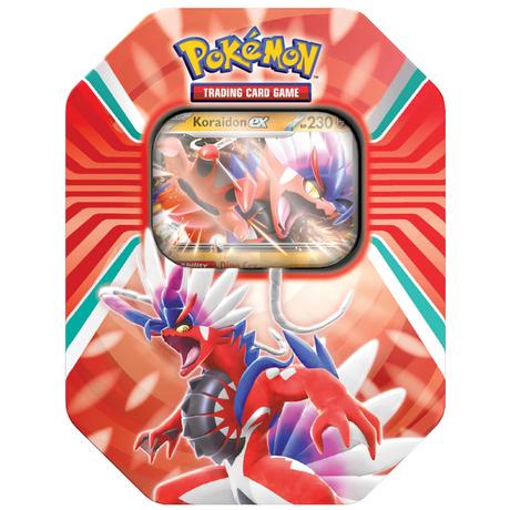 Pokémon  TCG: Paldea Legends Summer Tin 2023 Koraidon ex - EN 