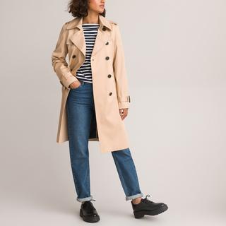 La Redoute Collections  Langer Trenchcoat mit Knopfverschluss 