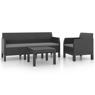 VidaXL Garten-lounge-set polypropylen  