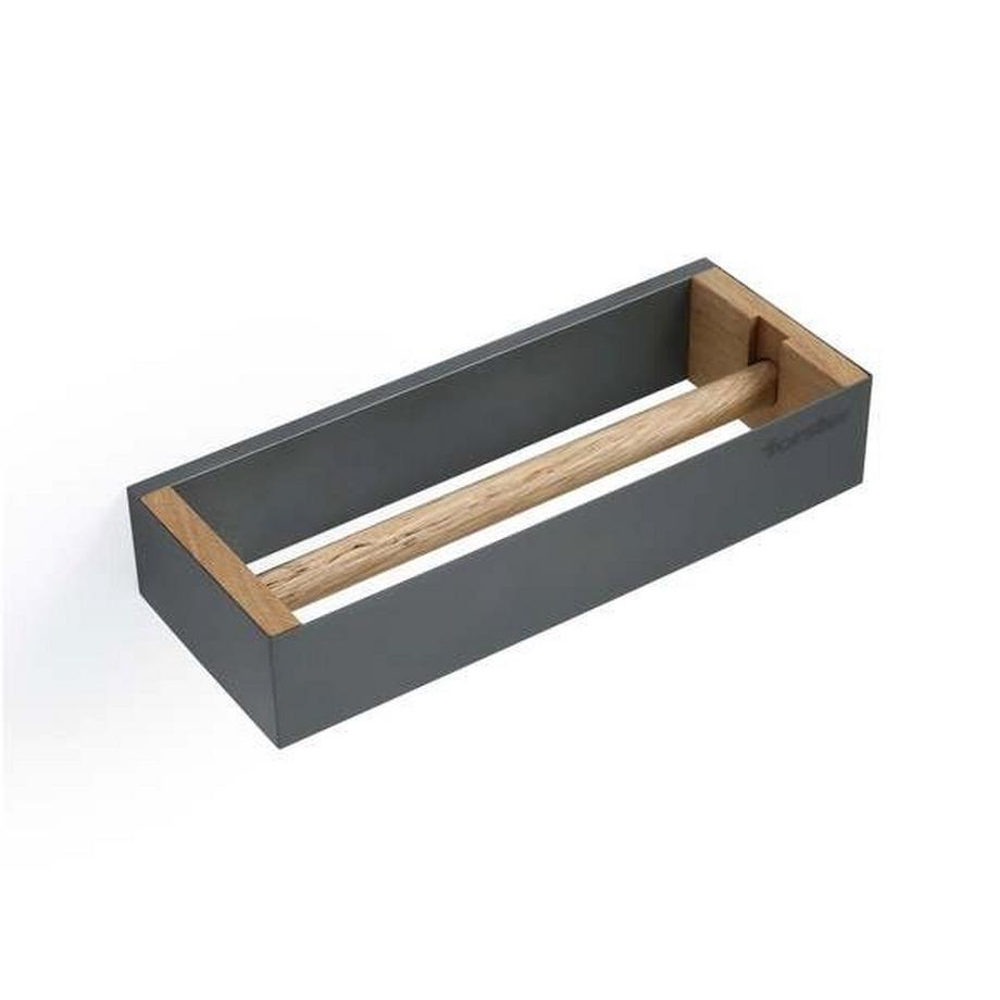 Forster Home Magnetischer Küchenrollenhalter Eiche  