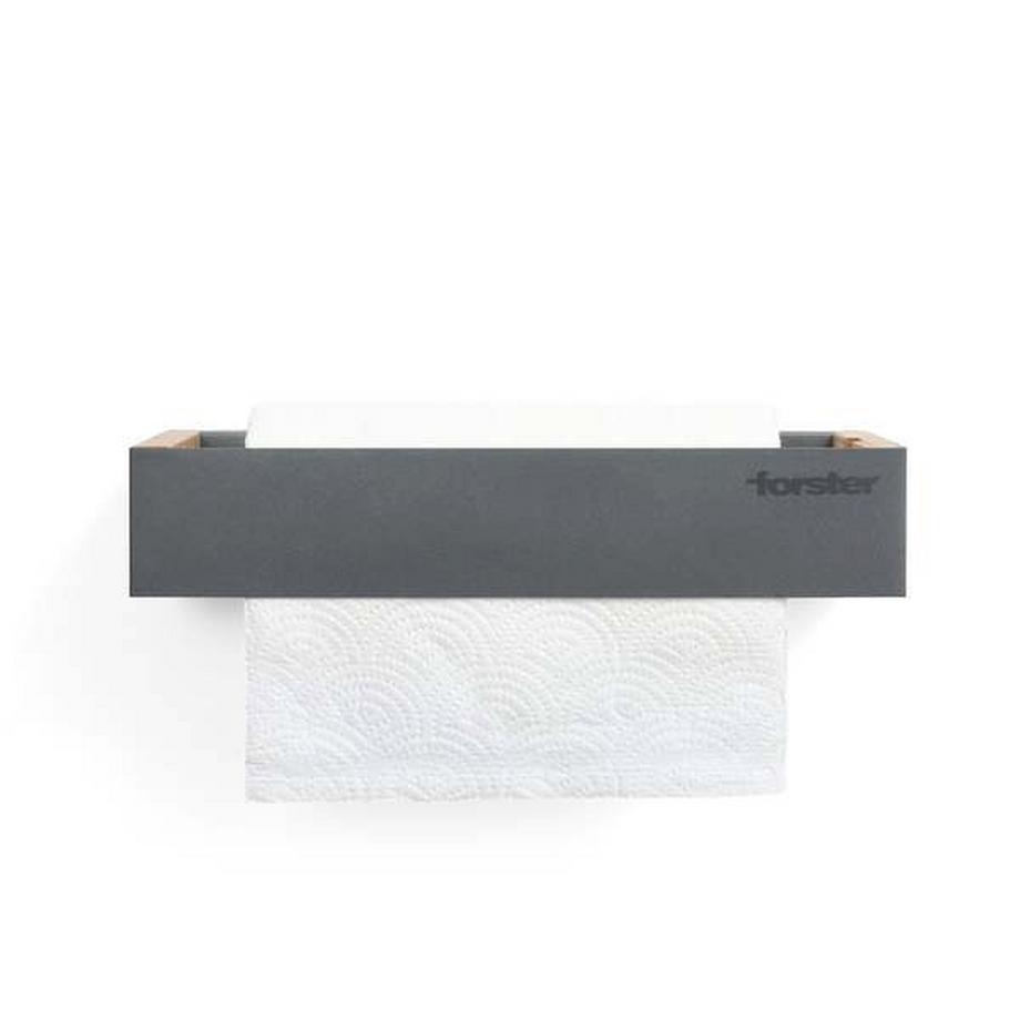 Forster Home Magnetischer Küchenrollenhalter Eiche  