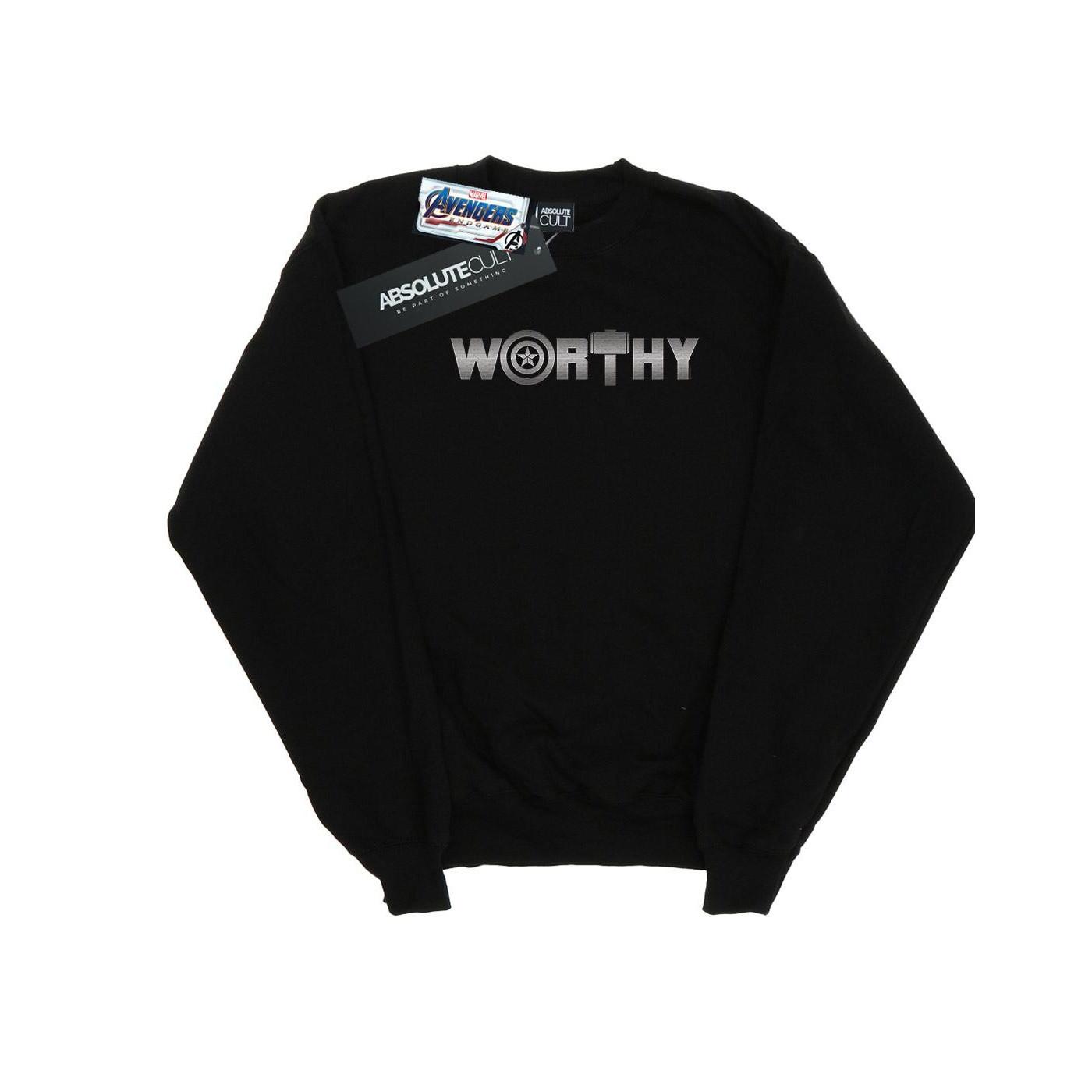 Image of Avengers Endgame Worthy Sweatshirt Jungen Schwarz 152-158