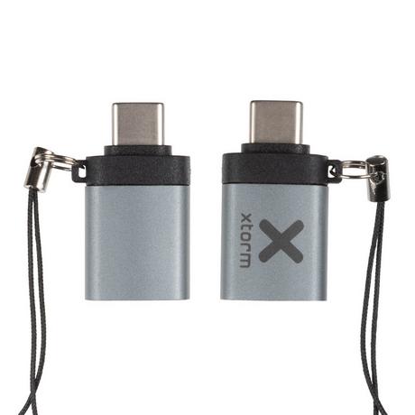 xtorm  USB Typ C auf USB Typ A Adapter Xtorm Grau 