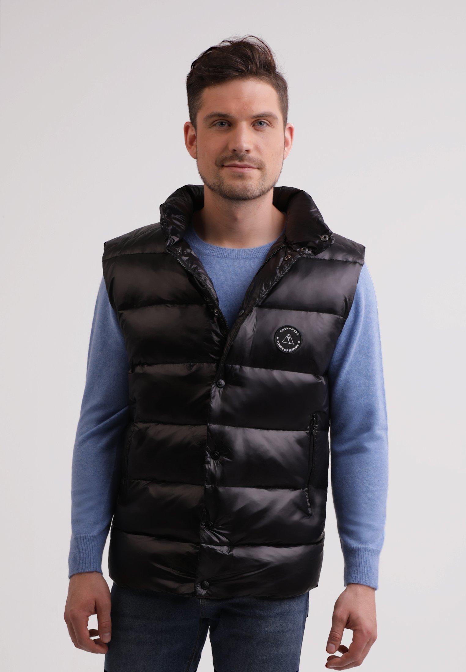 Image of Daunengilet Mit Kaschmirfutter Unisex Schwarz L