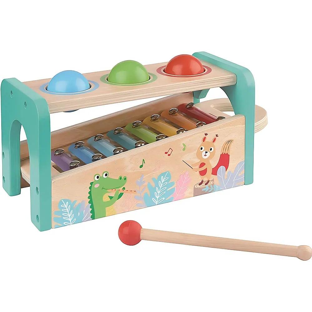 Image of Kleinkind Hammerspiel mit Xylophon