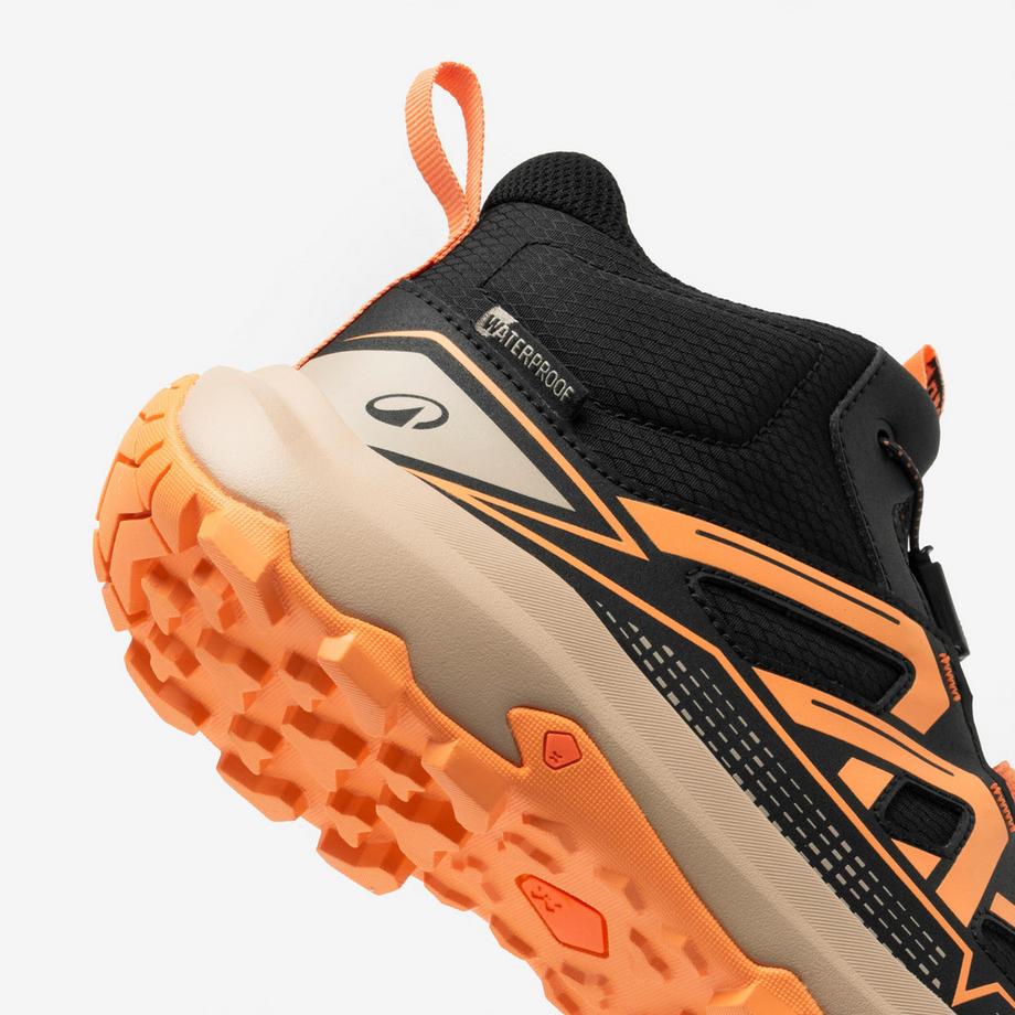 QUECHUA Crosscrock Scarpe da Trekking Impermeabili Bambino con Lacci  