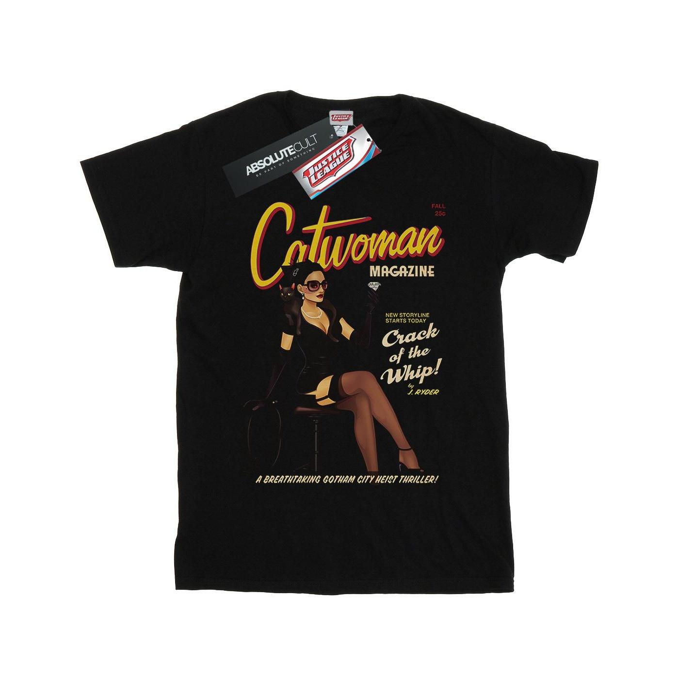 Image of Catwoman Bombshell Cover Tshirt Damen Schwarz XL