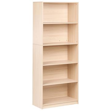 Bücherregal mit 5 Ebenen aus Faserplatte Minimalistisch ZEHNA