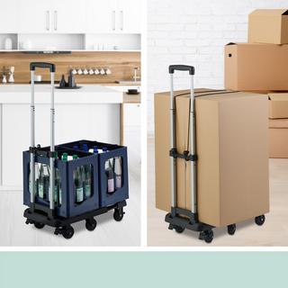 Northix Chariot de transport pliable  