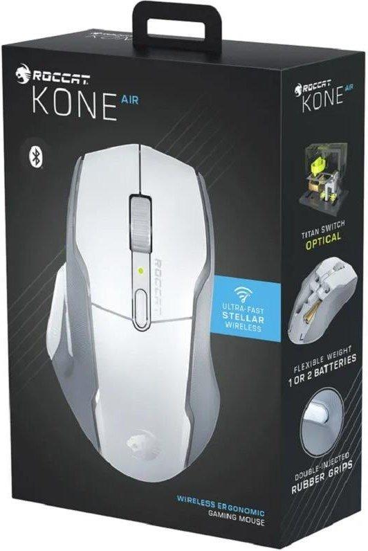 ROCCAT  Gaming-Maus Kone Air Weiss 