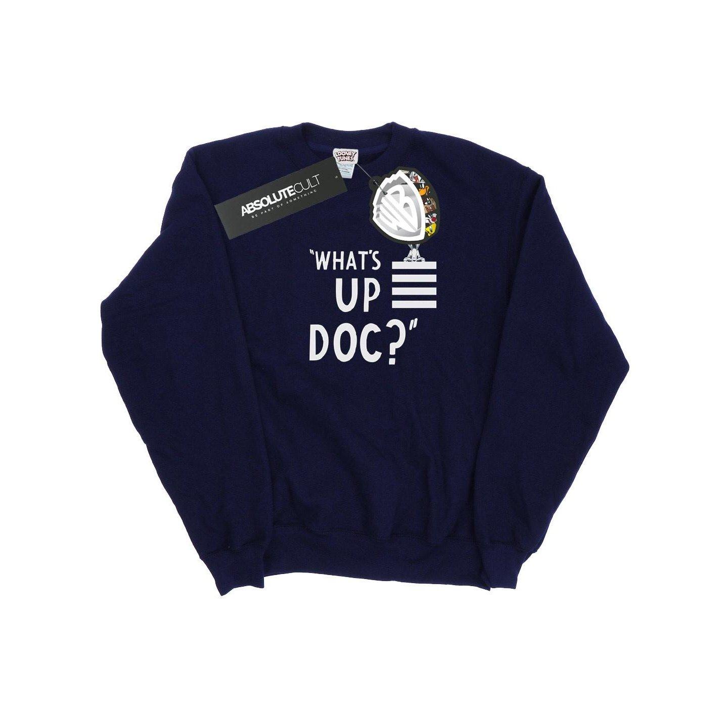 Image of What's Up Doc Sweatshirt Herren Marine S