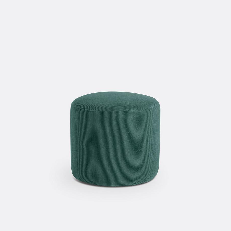 La Redoute Intérieurs Pouf velours côtelé  
