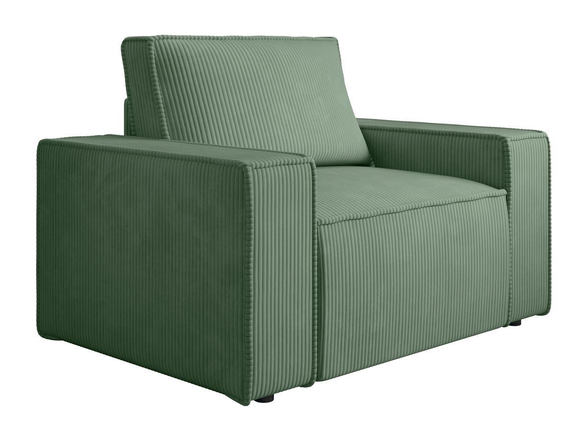 PASCAL MORABITO Sessel - Cord - Mandelgrün - AMELIA  