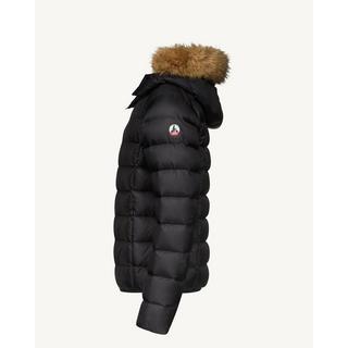 Jott PRESTIGE Giacca Imbottita con Cappuccio in Pelliccia Sintetica  