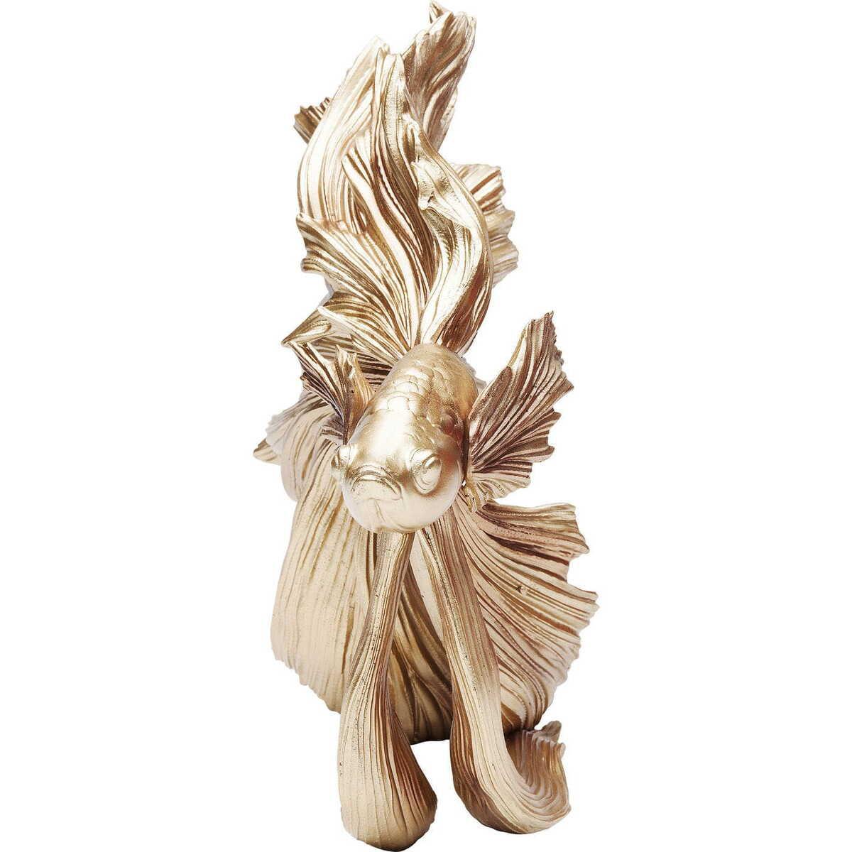 KARE Design Objet décoratif Betta Fish Gold Petit  