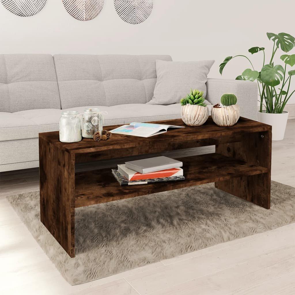 VidaXL Table basse bois d'ingénierie  