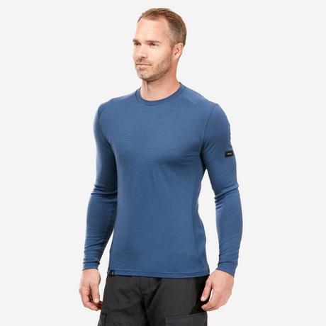 FORCLAZ  T-shirt manches longues - TREK 500 MERINO PURE 