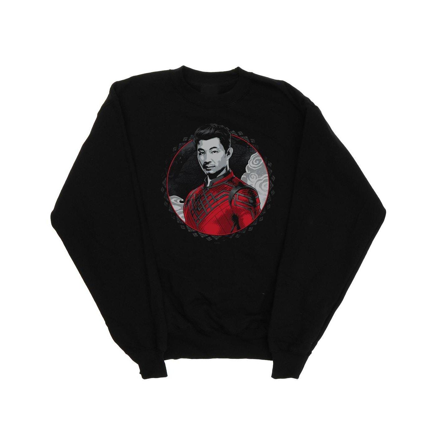 Image of Shangchi And The Legend Of The Ten Rings Red Ring Sweatshirt Damen Schwarz XL