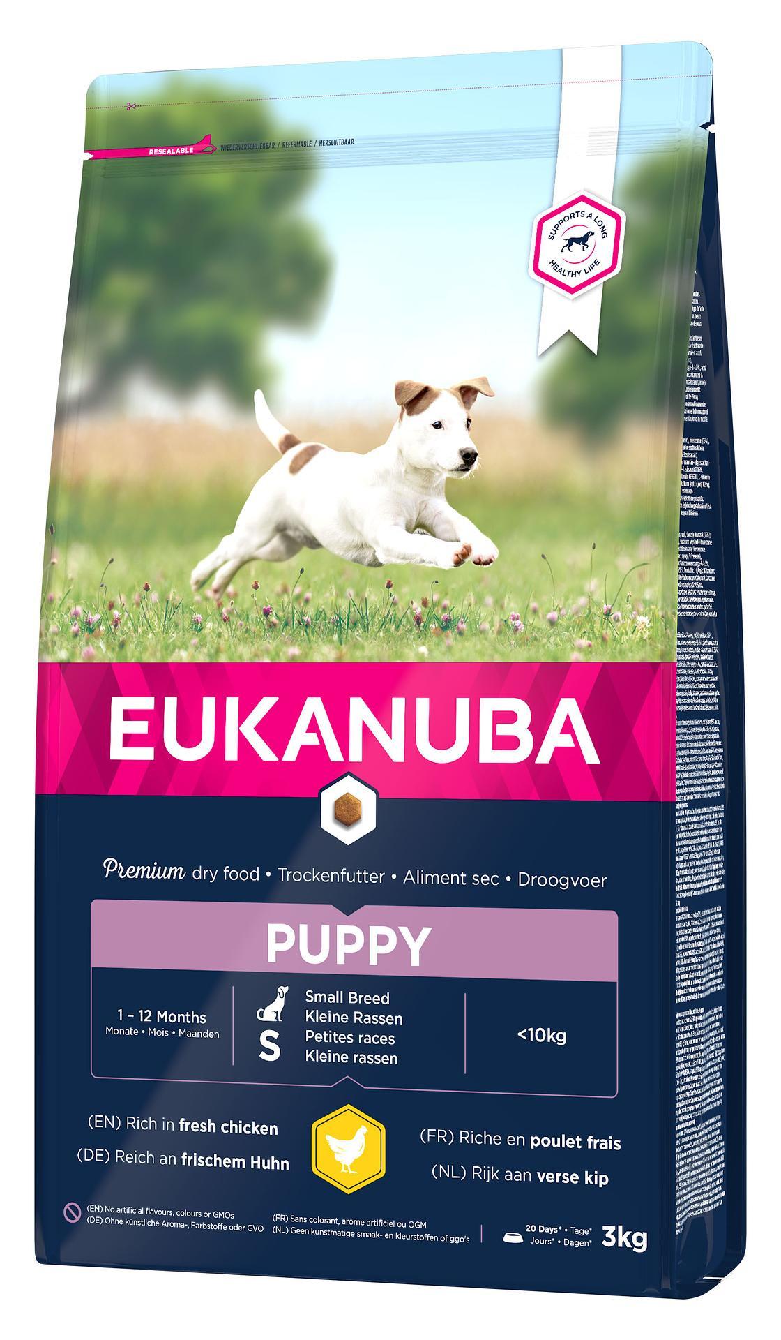 Eukanuba  Puppy Small, 3kg 