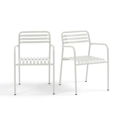 La Redoute Intérieurs Lot de 2 fauteuils de jardin  