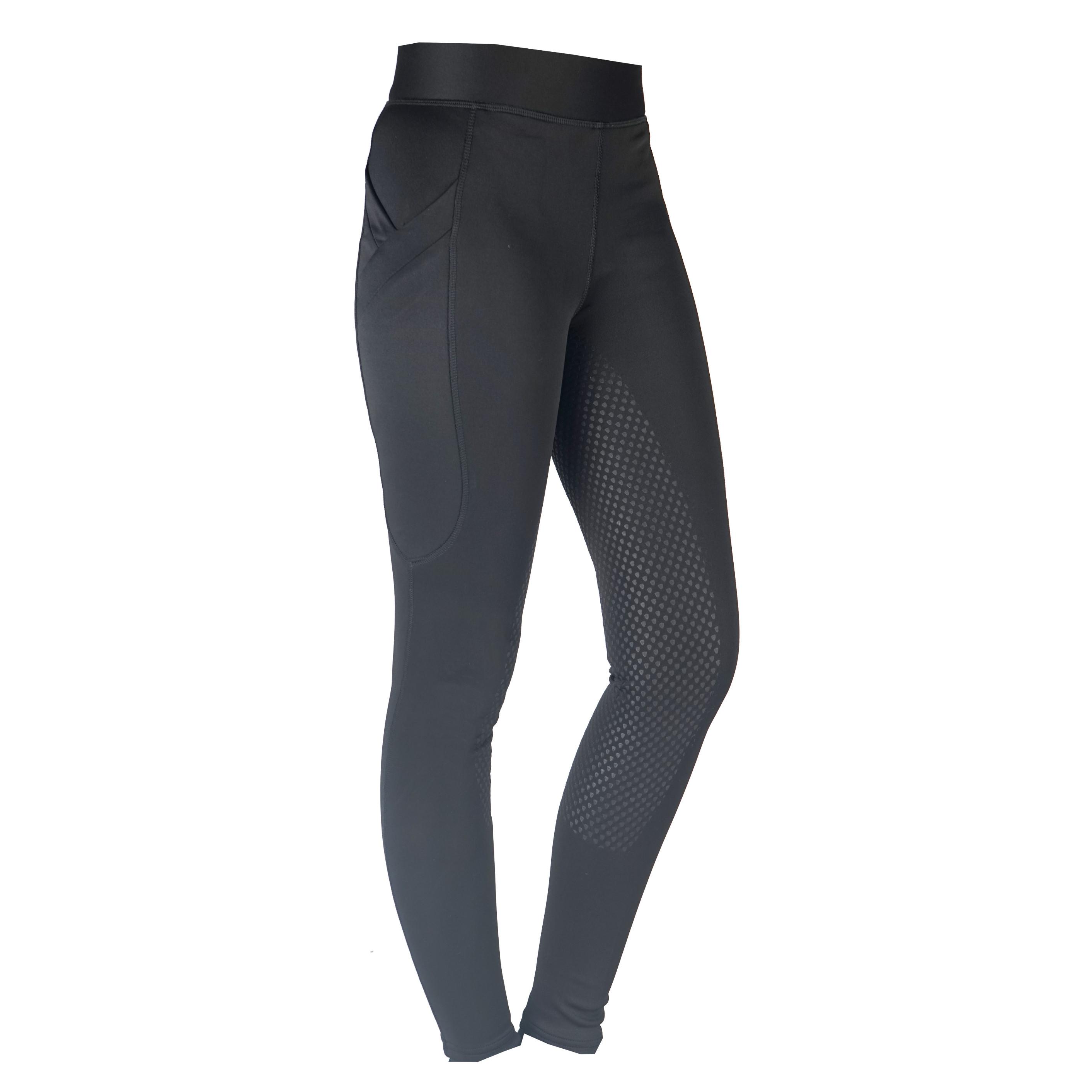 Image of Leggings Reiten Frau Kate Damen Anthrazit 44
