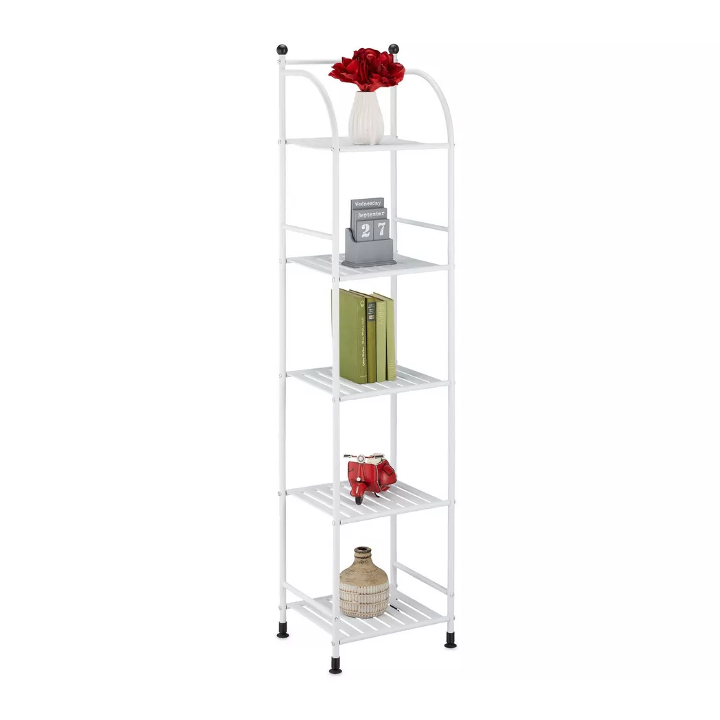 B2X - Schmales Standregal mit 5 Böden, 52 CM
