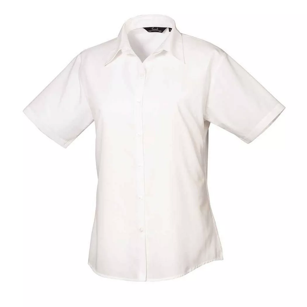 PREMIER - Bluse kurzärmlig, für Damen, Weiss, Größe 38