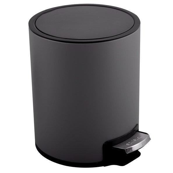 Image of Badezimmer Treteimer Edelstahl RIKU 3L Matt Grau Badezimmer Treteimer Edelstahl RIKU 3L Matt Grau