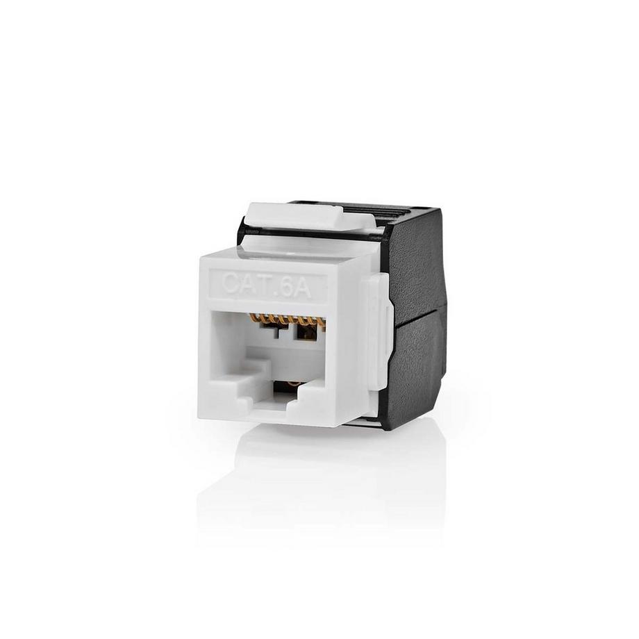 Nedis  Keystone | CAT6a | RJ45 Buchse | U/UTP | ABS | Box 