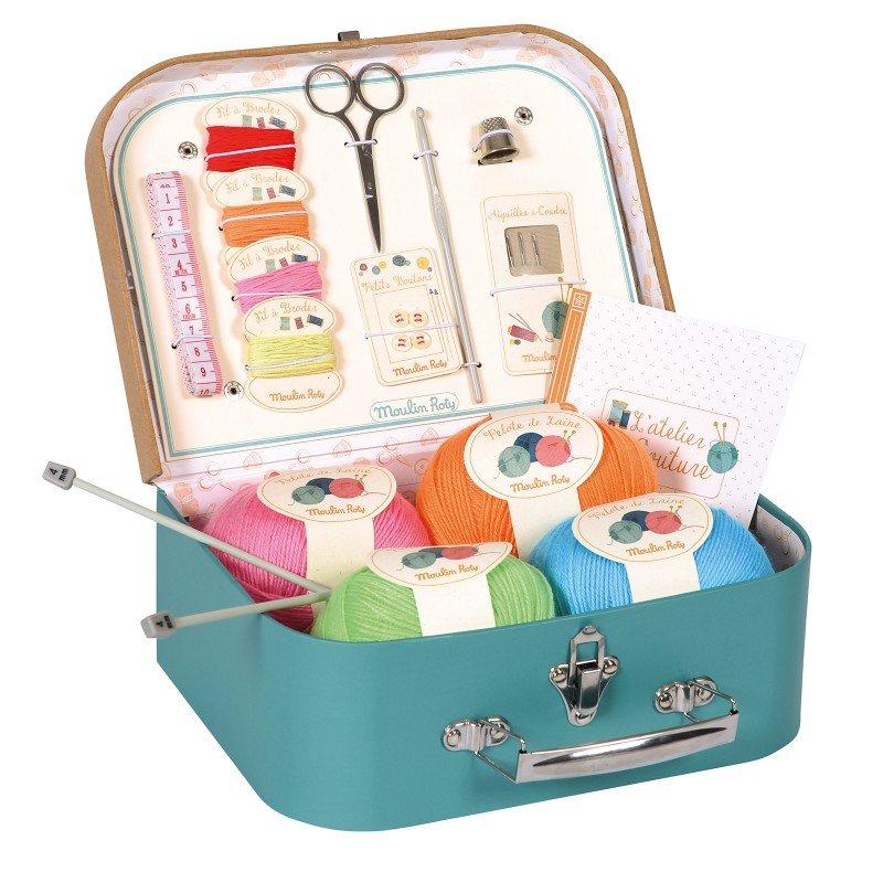 Moulin Roty  Valise couture, Les jouets d'hier, Moulin Roty 