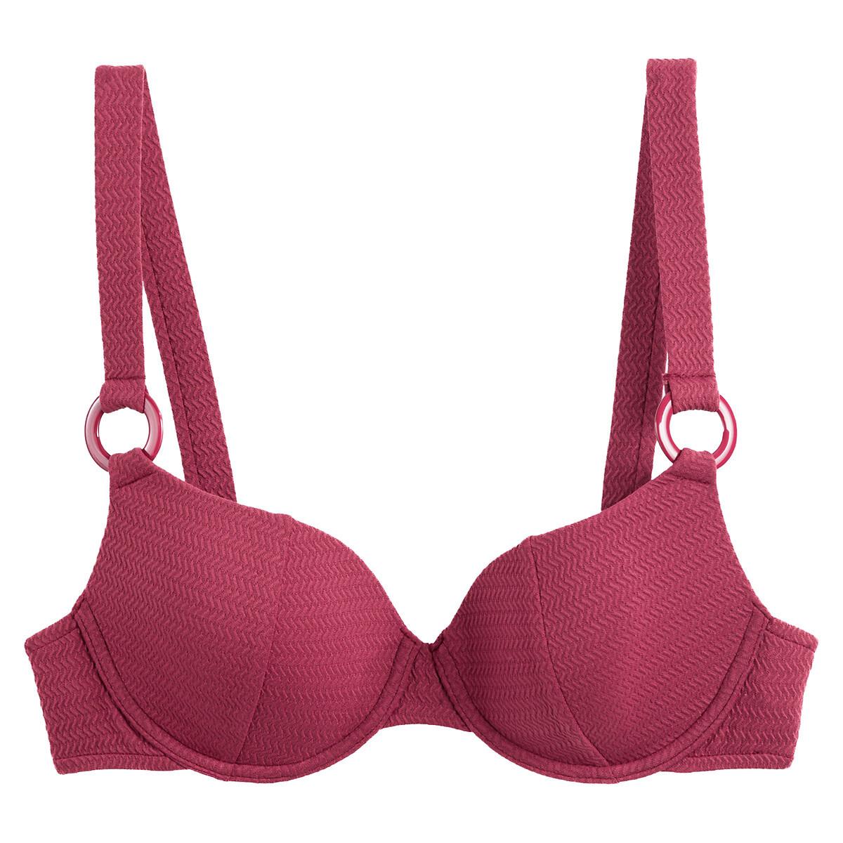 Image of Bikini-oberteil In Corbeille-form Unisex Rot C/80