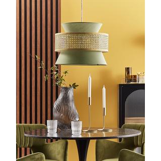 Beliani Lampadario en Tessuto Moderno LUYANO  