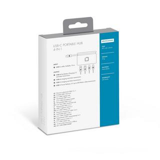 DICOTA  DICOTA USB-C Portable Hub 4-in-1 D31731 