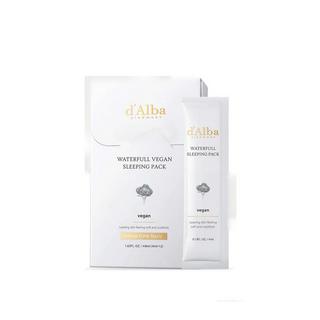 d’Alba  Waterfull Vegan masque de sommeil 
