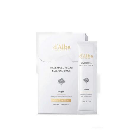 d’Alba  Waterfull Vegan masque de sommeil 