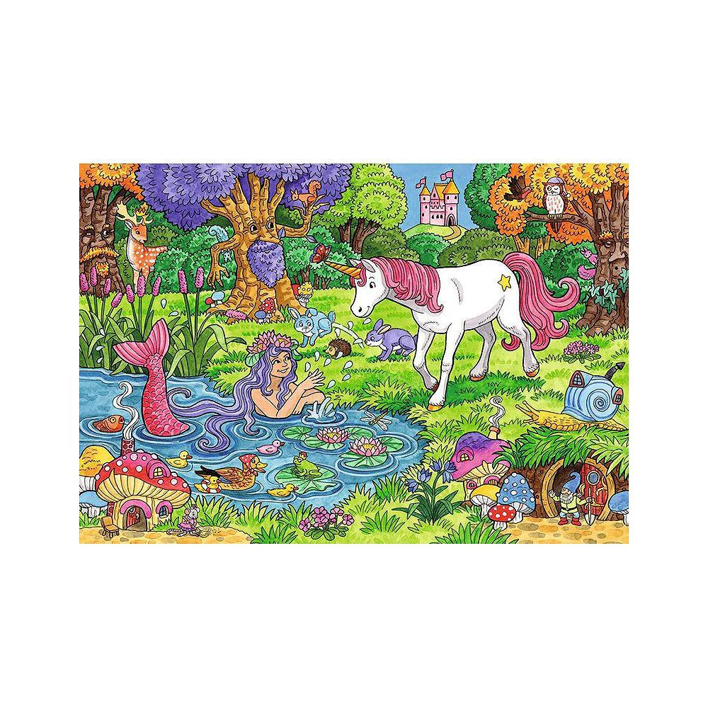 Ravensburger  Puzzle Magischer Wald (2x24) 