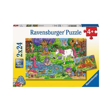 Puzzle Magischer Wald (2x24)