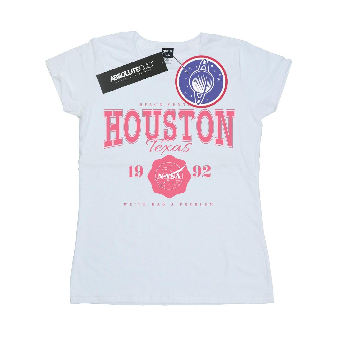 Image of Houston We've Had A Problem Tshirt Damen Weiss S