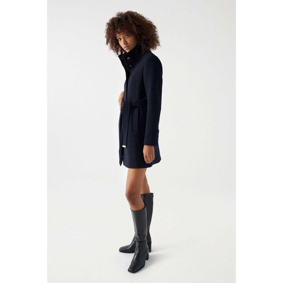 Salsa Basic Wool Coat  