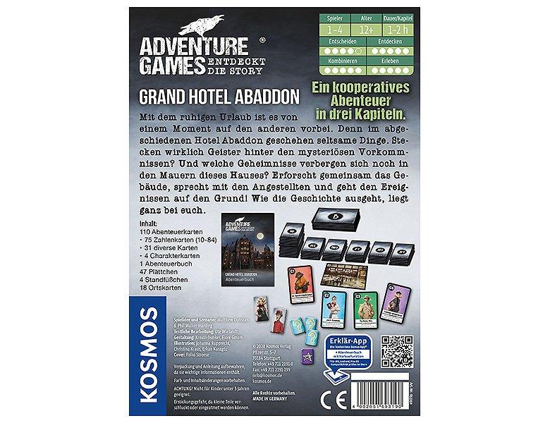 Kosmos  Spiele Adventure Games: Grand Hotel Abaddon 