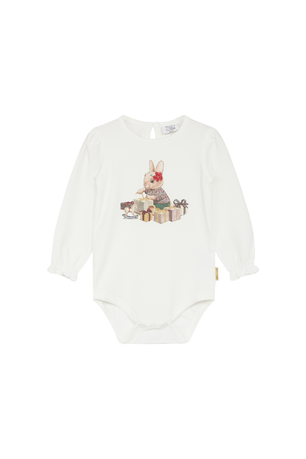 Image of Baby Body Weihnachten Beatrix Unisex Weiss 68