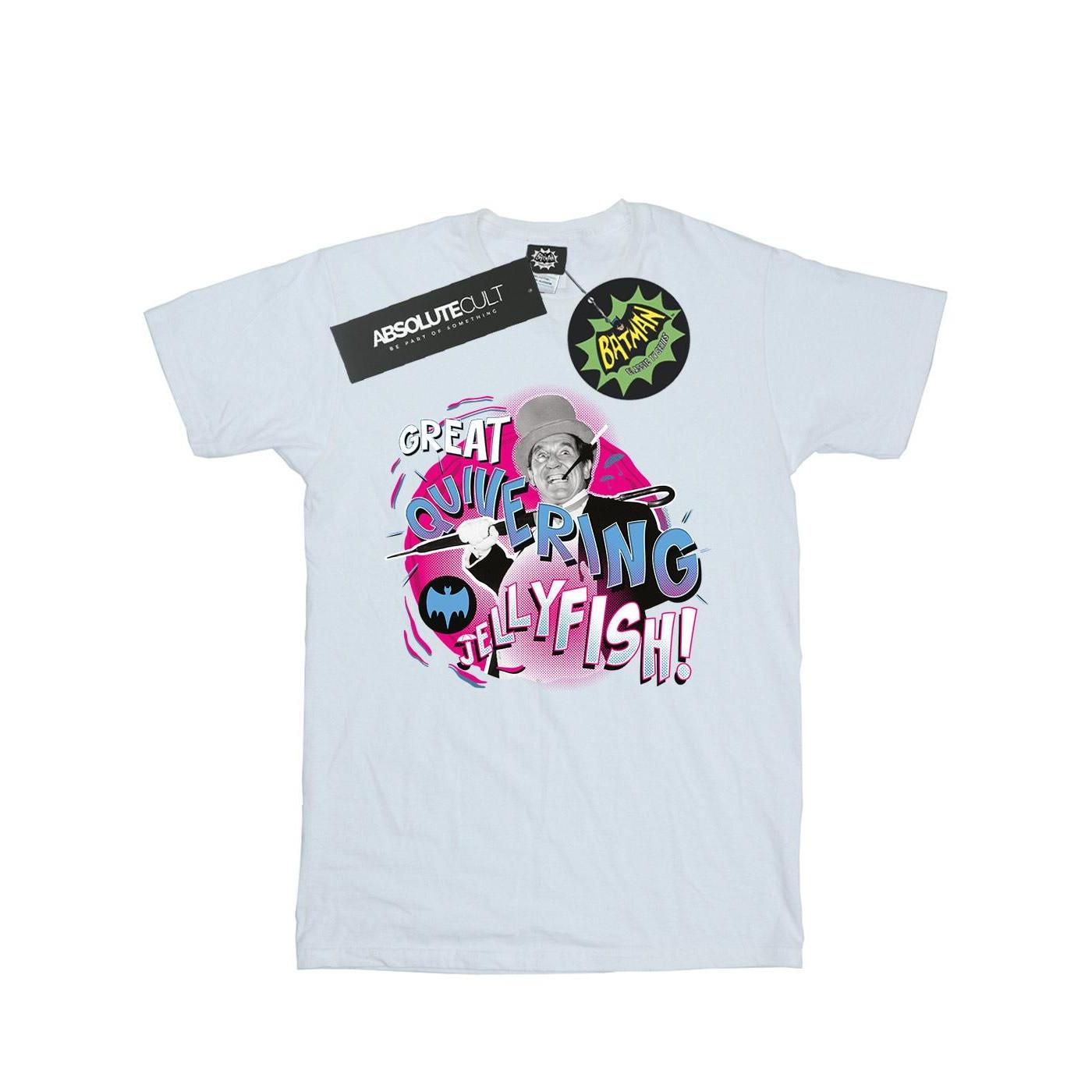 Image of Batman Tv Series The Penguin Jellyfish Tshirt Damen Weiss 3XL