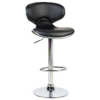 Beliani Lot de 2 tabourets de bar en Cuir PU Moderne CONWAY  