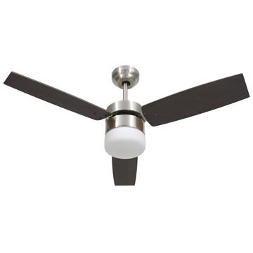 Ventilateur de plafond chrome