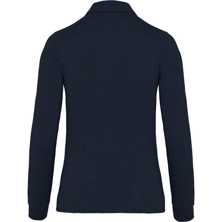 Kariban Jersey Langarm Poloshirt  