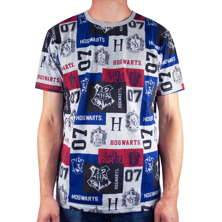 Harry Potter Hogwarts Aufnäher T-Shirt  