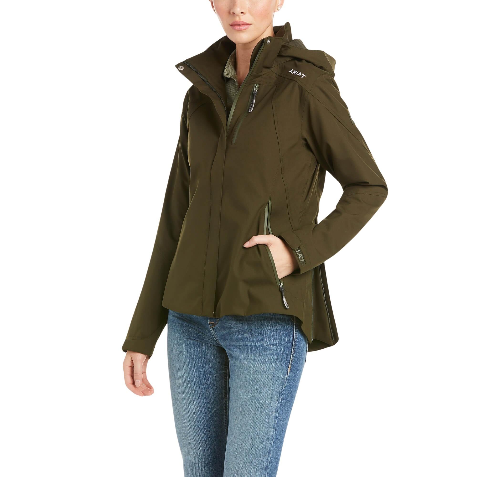 Image of Wasserdichte Jacke Équitation À Capuche Coasta Unisex L